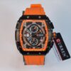 Reloj Curren 8442 Silicona Naranja