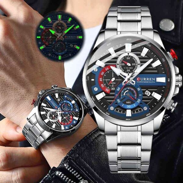 Reloj Curren 8415 Plateado