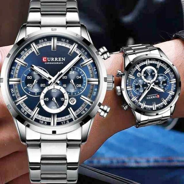 Reloj Curren 8355 Plateado