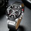 Reloj Curren 8329 Negro Plateado