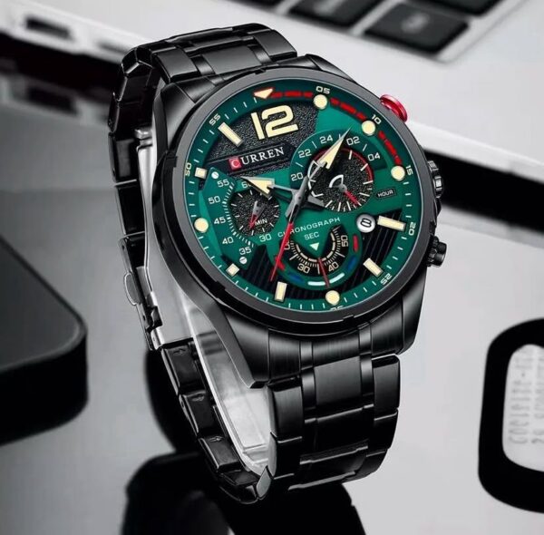 Reloj Curren 8395 Negro Verde