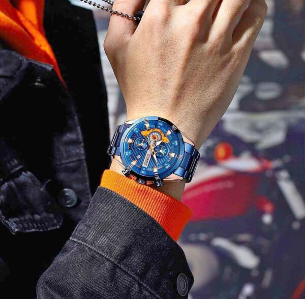 WhatsApp Image 2026-02-26 at 1.54.03 PM Reloj Curren Original 8402 Azul En Acero
