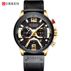 Reloj Curren Original 8329 Negro Para Hombre