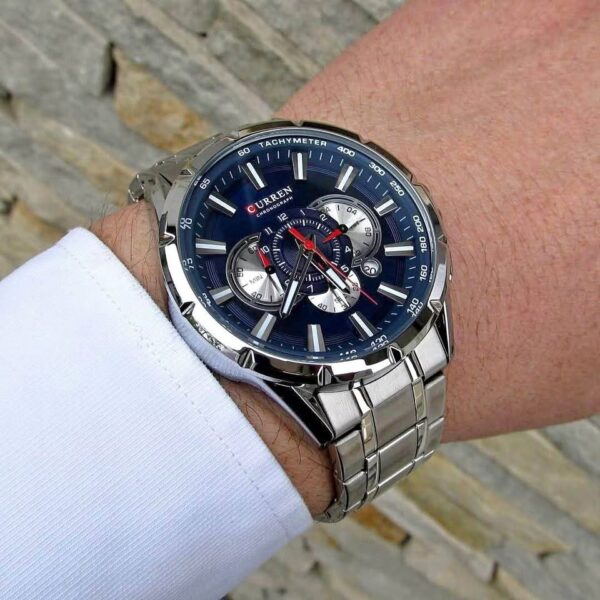 Reloj Curren 8363 Plateado