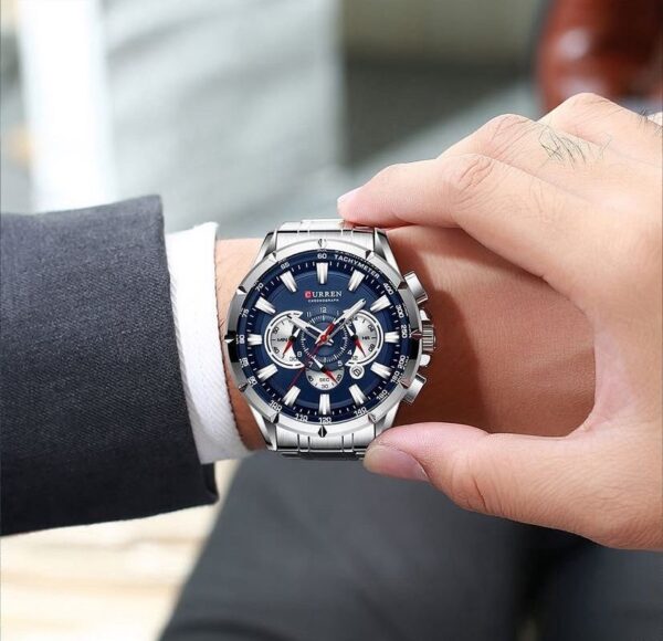 Reloj Curren 8363 Plateado