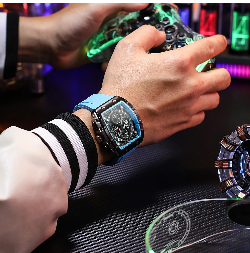 celest12 Reloj Curren 8355 Azul