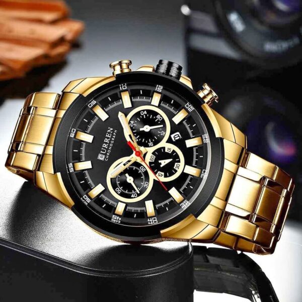 612648749_1229389076032813_92119727215944406_n Reloj Curren 8361 Dorado Para Hombre Acero
