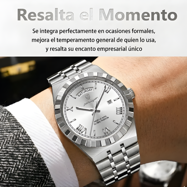Gemini_Generated_Image_jnz0lcjnz0lcjnz0 Reloj Poedagar Original Plata en acero para hombre