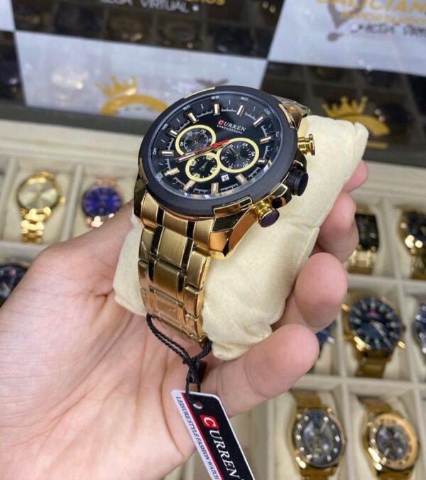 WhatsApp Image 2026-04-25 at 11.18.26 AM (3) Reloj Curren 8361 Dorado Para Hombre Acero