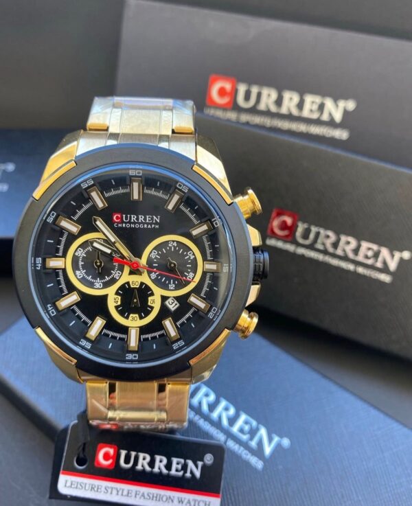 WhatsApp Image 2026-04-25 at 11.18.27 AM Reloj Curren 8361 Dorado Para Hombre Acero